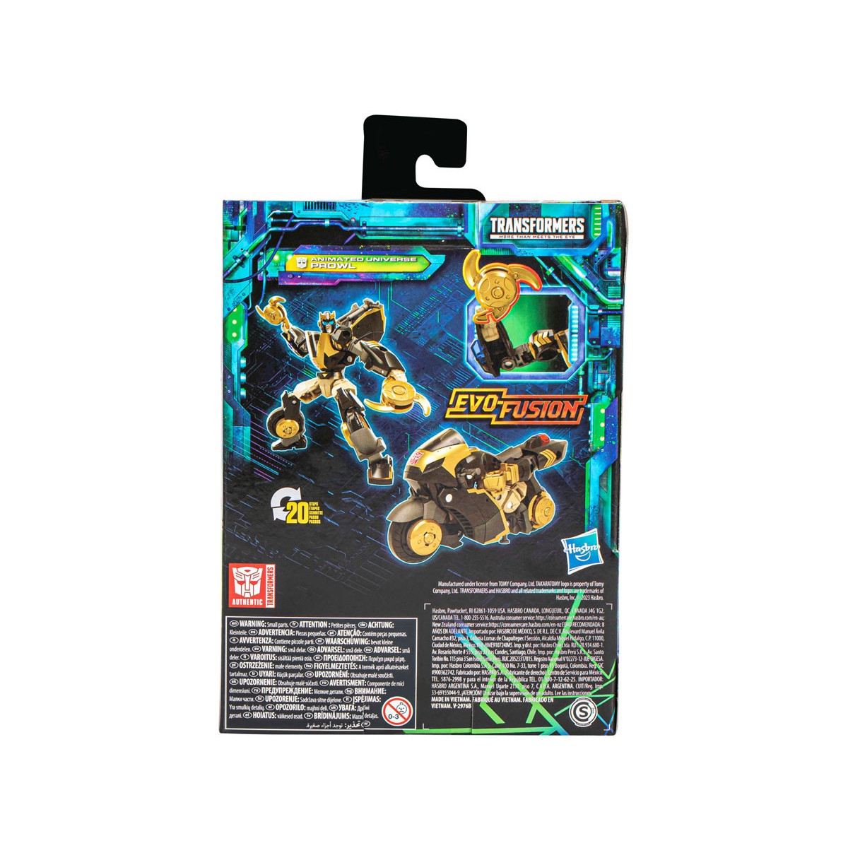 Hasbro - Transformers Generation Legacy - ANIMATED UNIVERSE PROWLL - Deluxe Class Autobot