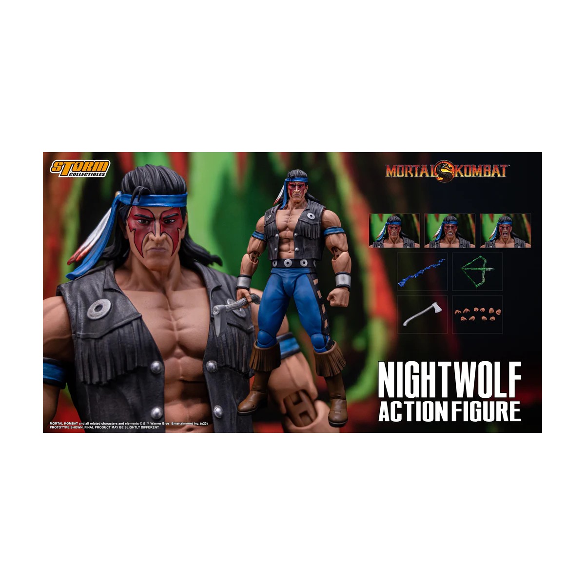 Storm Collectibles - Mortal Kombat 3 - Nightwolf - 1/12