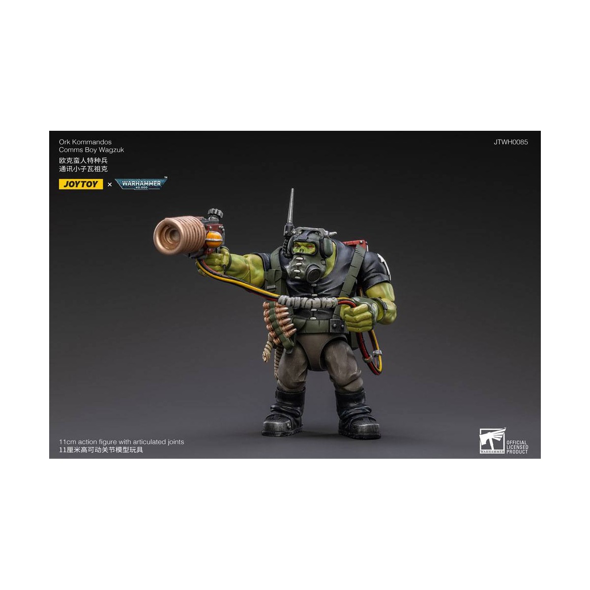 JoyToy Ork Kommandos - Comms Boy Wagzuk 1/18 - Warhammer 40K