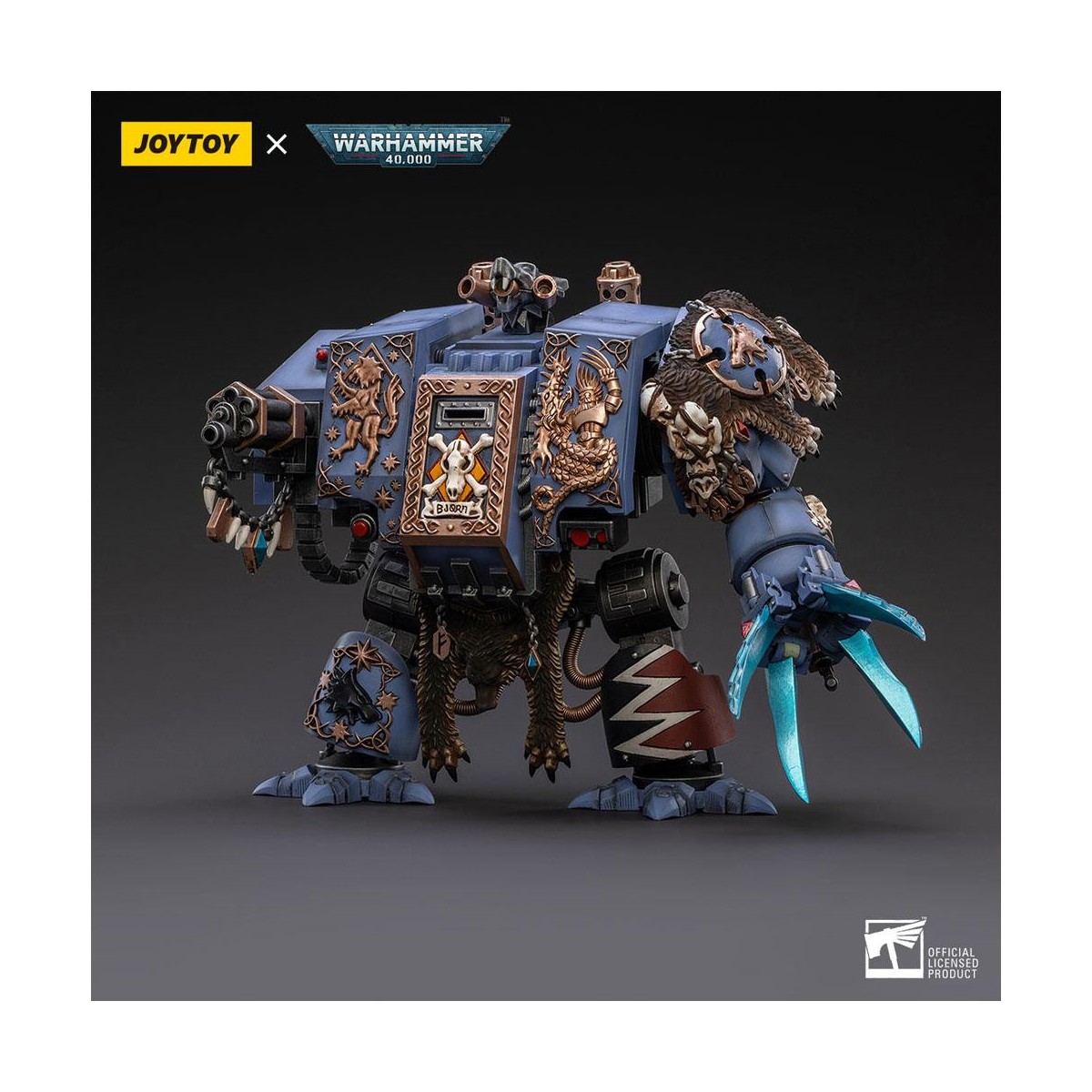 JoyToy - Space Marines - Space Wolves - Bjorn the Fell-Handed - Venerable Dreadnoughts 1/18 - Warhammer 40K