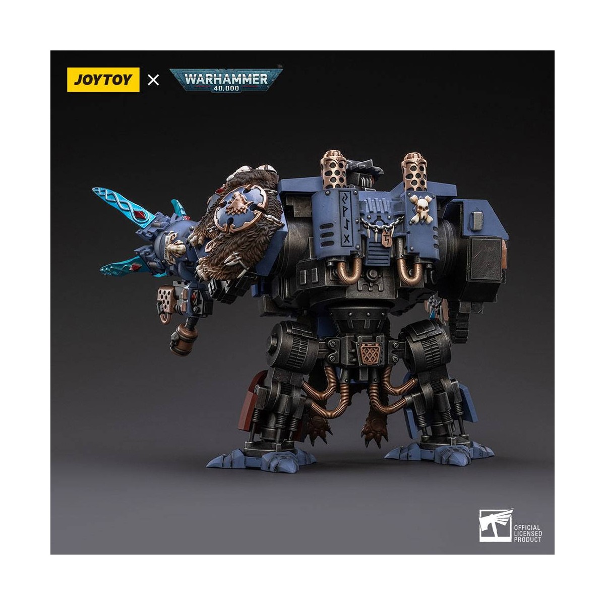JoyToy - Space Marines - Space Wolves - Bjorn the Fell-Handed - Venerable Dreadnoughts 1/18 - Warhammer 40K