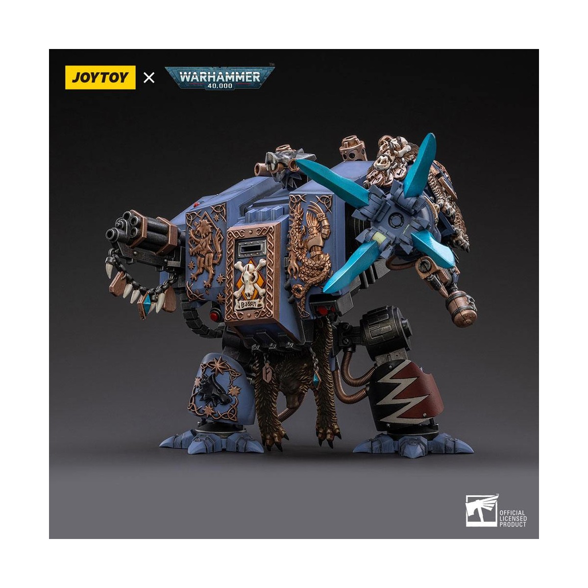 JoyToy - Space Marines - Space Wolves - Bjorn the Fell-Handed - Venerable Dreadnoughts 1/18 - Warhammer 40K