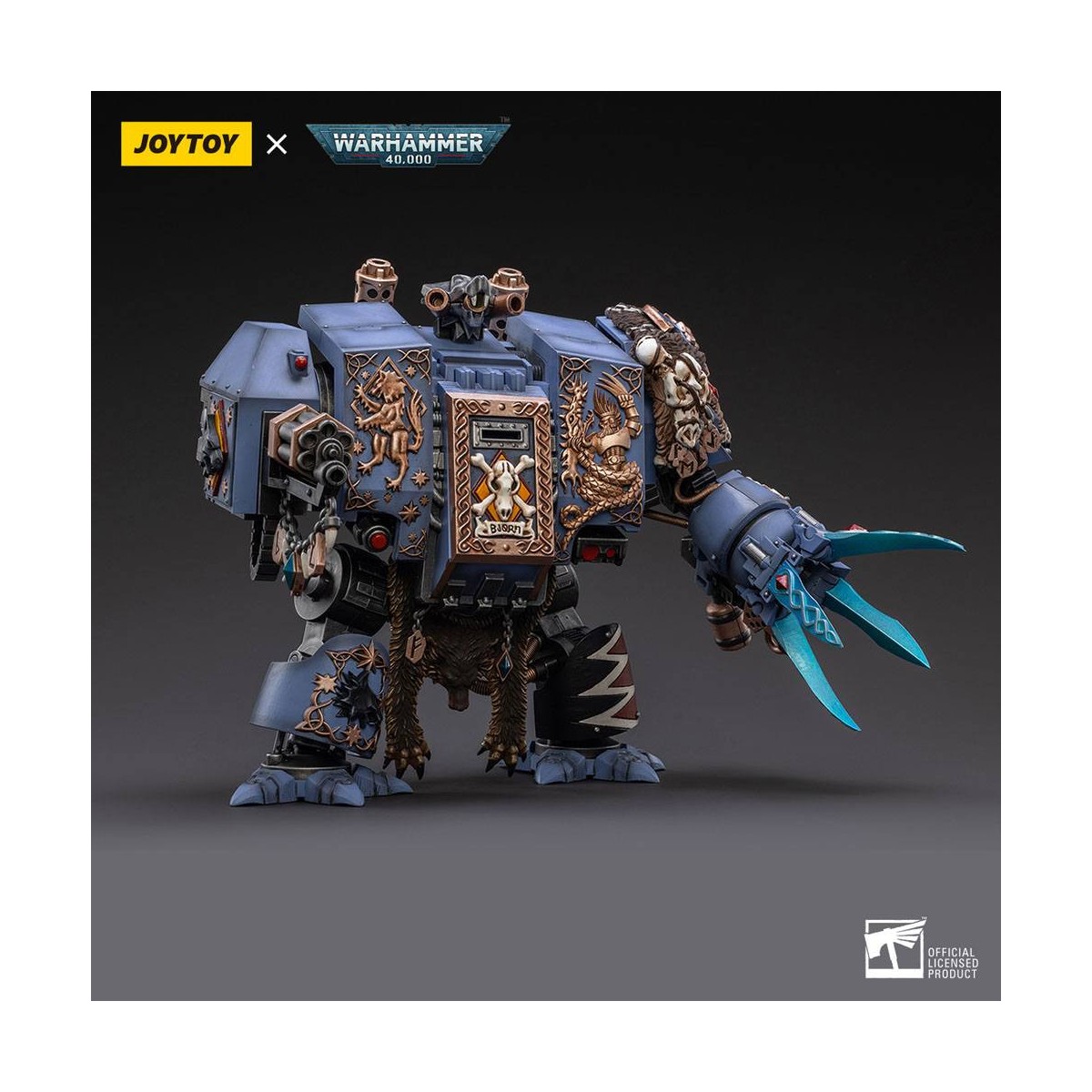JoyToy - Space Marines - Space Wolves - Bjorn the Fell-Handed - Venerable Dreadnoughts 1/18 - Warhammer 40K