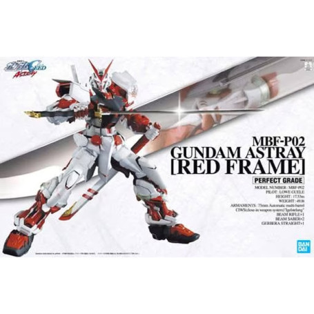Bandai - Gunpla - Gundam 1/60 PG - MBF-P02 GUNDAM ASTRAY RED FRAME