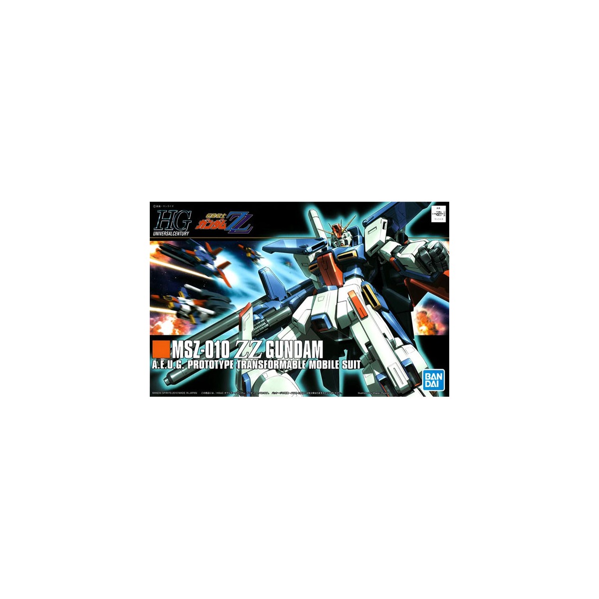Bandai - Gunpla - Gundam 1/144 HG - MSZ-01 ZZ GUNDAM - Universal Century