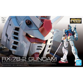 Bandai - Gunpla - Gundam 1/144 RG - RX-78-2 GUNDAM