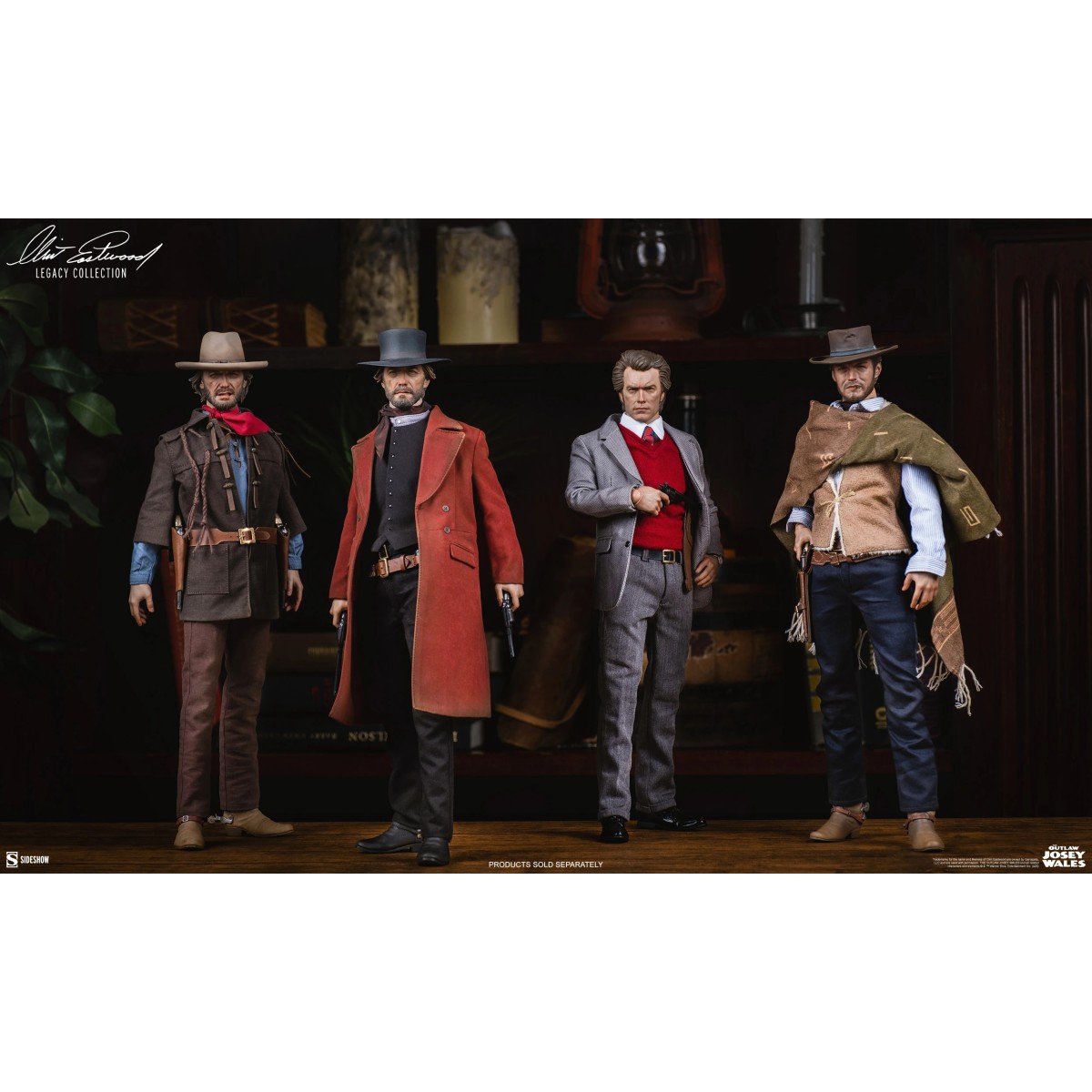 Sideshow - The Outlaw Josey Wales - Outlaw Figure 1/6 - Clint Eastwood Legacy Collection