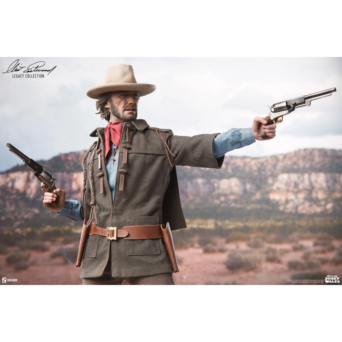 Sideshow - The Outlaw Josey Wales - Outlaw Figure 1/6 - Clint Eastwood Legacy Collection