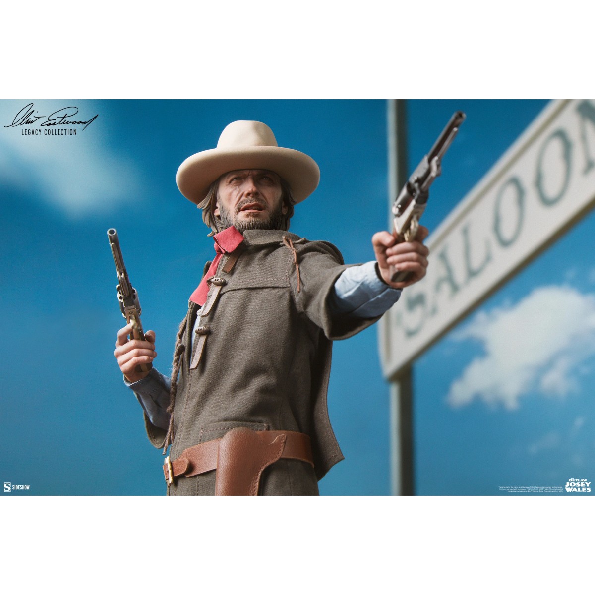 Sideshow - The Outlaw Josey Wales - Outlaw Figure 1/6 - Clint Eastwood Legacy Collection