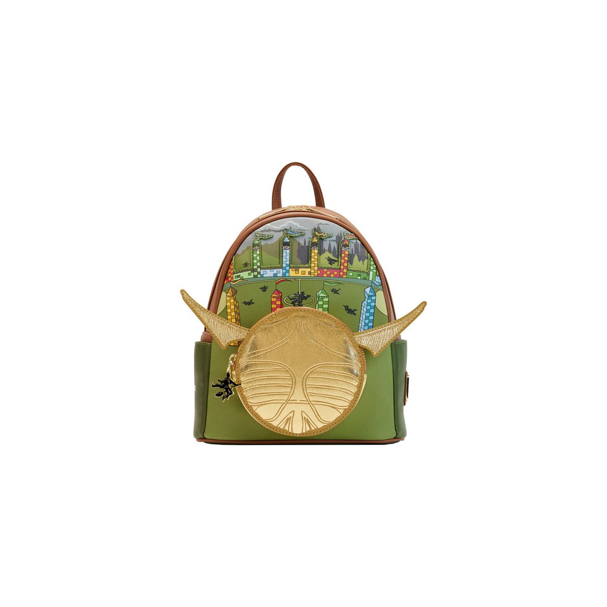 Harry Potter - Loungefly Mini Backpack Golden Snitch