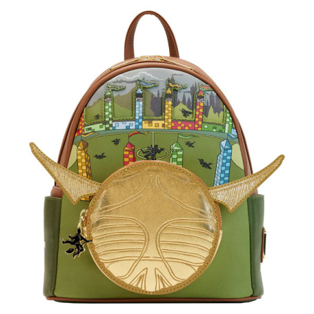 Harry Potter - Loungefly Mini Backpack Golden Snitch