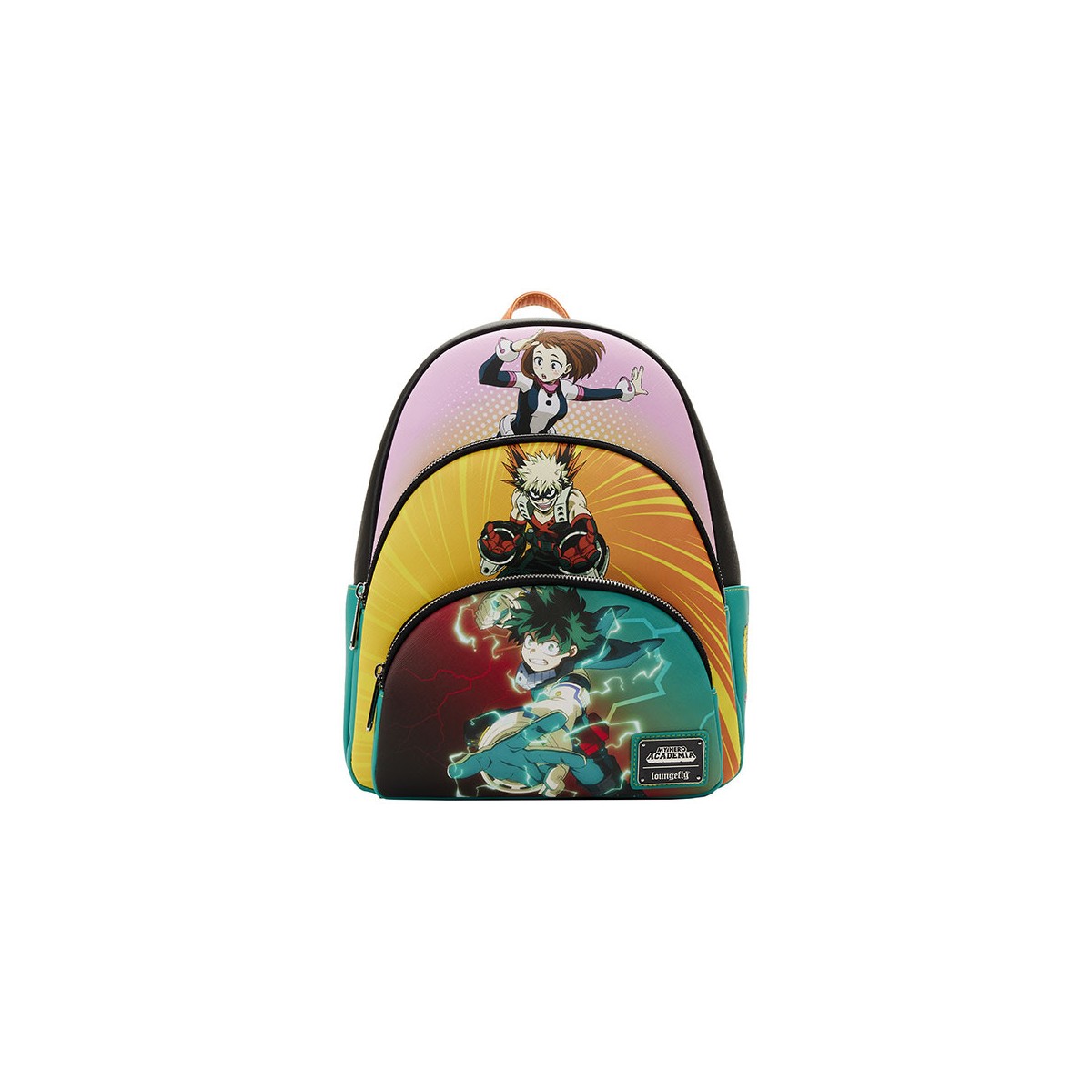 My Hero Academia - Loungefly Mini Backpack Triple Pocket Scene