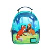 Disney Rox & Rouky - Loungefly Mini Backpack Forest - The Fox & the Hound