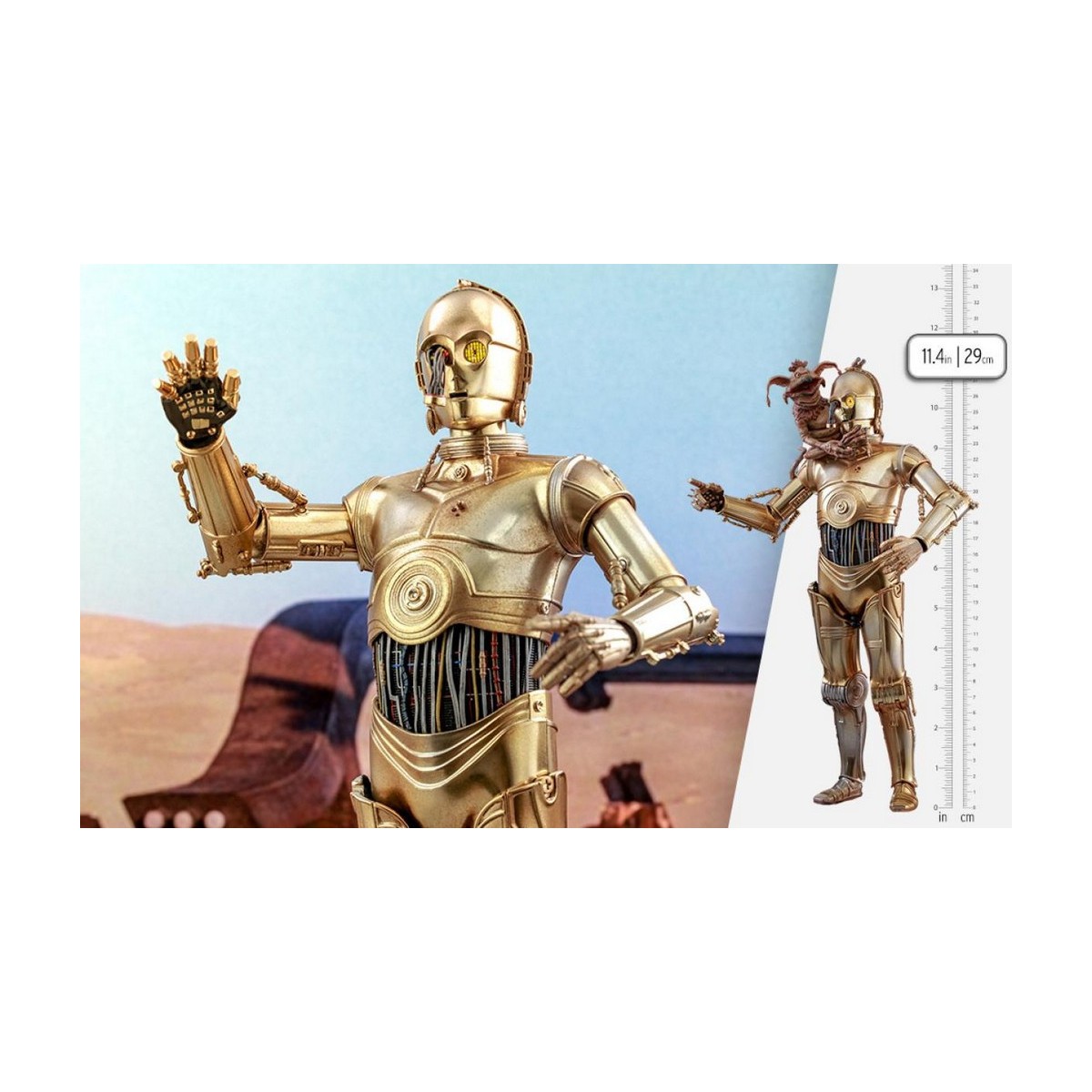 Hot Toys Star Wars - C-3PO MMS 1/6 - Return of the Jedi 40th Anniversary