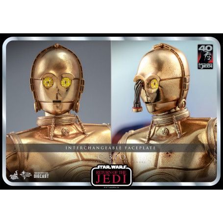 Hot Toys Star Wars - C-3PO MMS 1/6 - Return of the Jedi 40th Anniversary