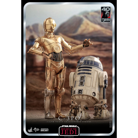 Hot Toys Star Wars - C-3PO MMS 1/6 - Return of the Jedi 40th Anniversary