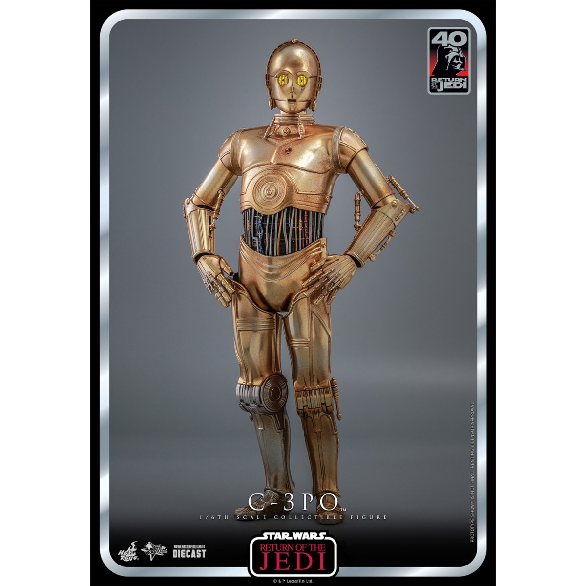 Hot Toys Star Wars - C-3PO MMS 1/6 - Return of the Jedi 40th Anniversary