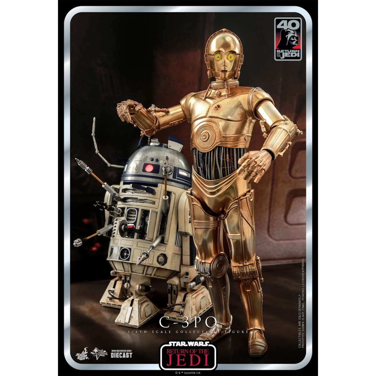 Hot Toys Star Wars - C-3PO MMS 1/6 - Return of the Jedi 40th Anniversary