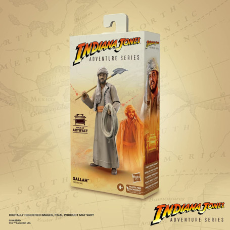 Hasbro - Sallah - Indiana Jones Adventure Series: Raiders of the Lost Ark 1/12