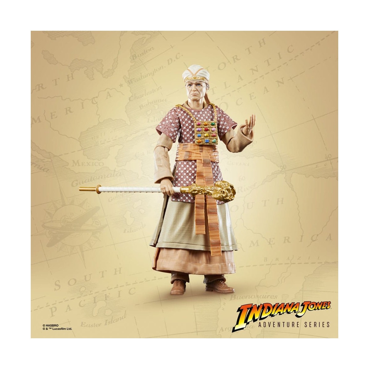 Hasbro - René Belloq (Ceremonial) - Indiana Jones Adventure Series: Raiders of the Lost Ark 1/12
