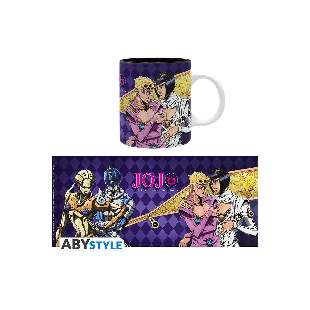 ABYstyle - JOJO'S BIZARRE ADVENTURE - Mug - 320 ml - Giorno & Bruno