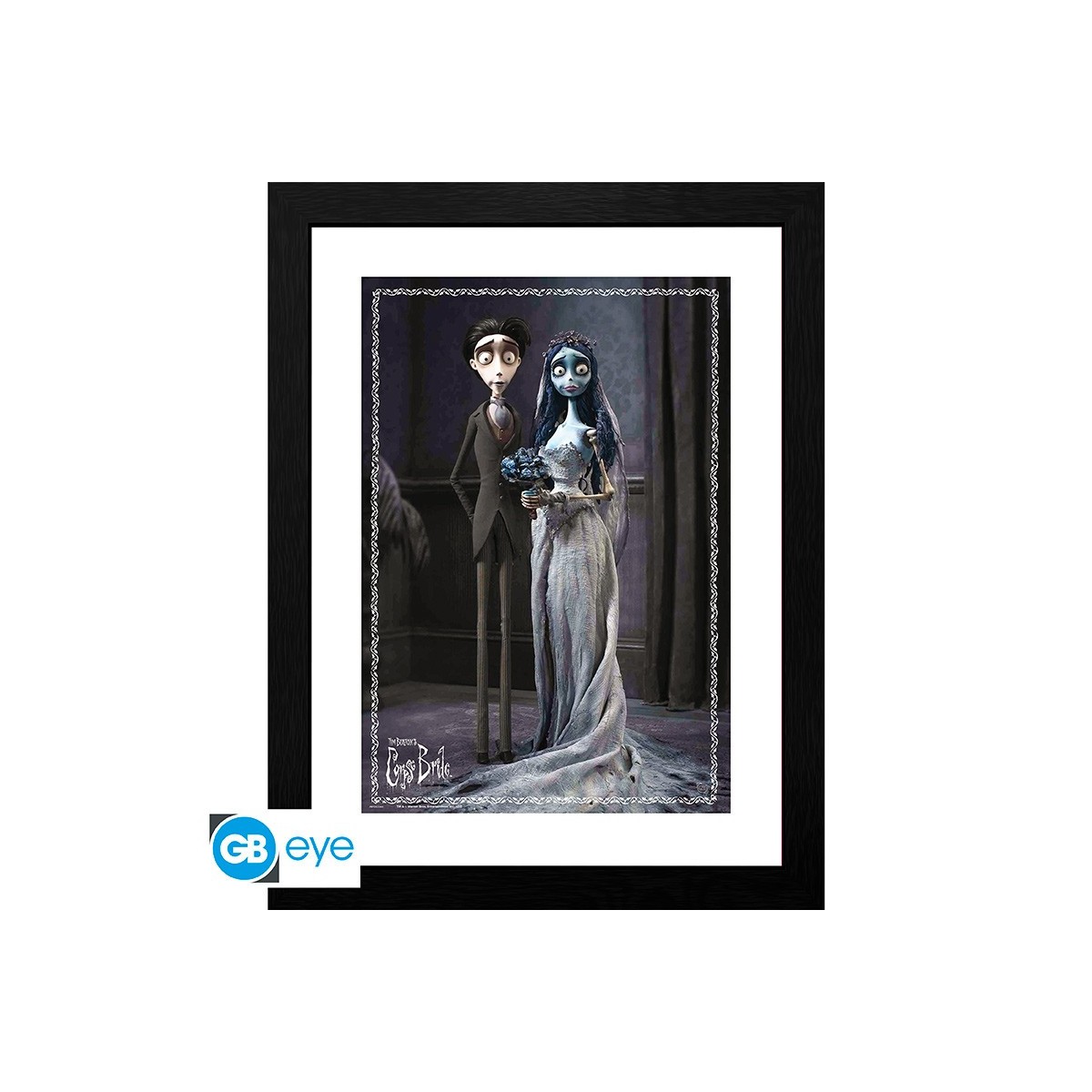 ABYstyle - CORPSE BRIDE - Framed print "Emily & Victor" (30x40)