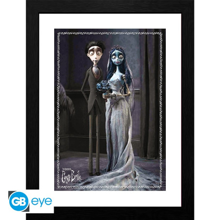 ABYstyle - CORPSE BRIDE - Framed print "Emily & Victor" (30x40)
