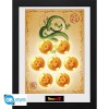 ABYstyle - Dragon Ball Z - Framed print "Dragon Balls and Shenron" (30x40)