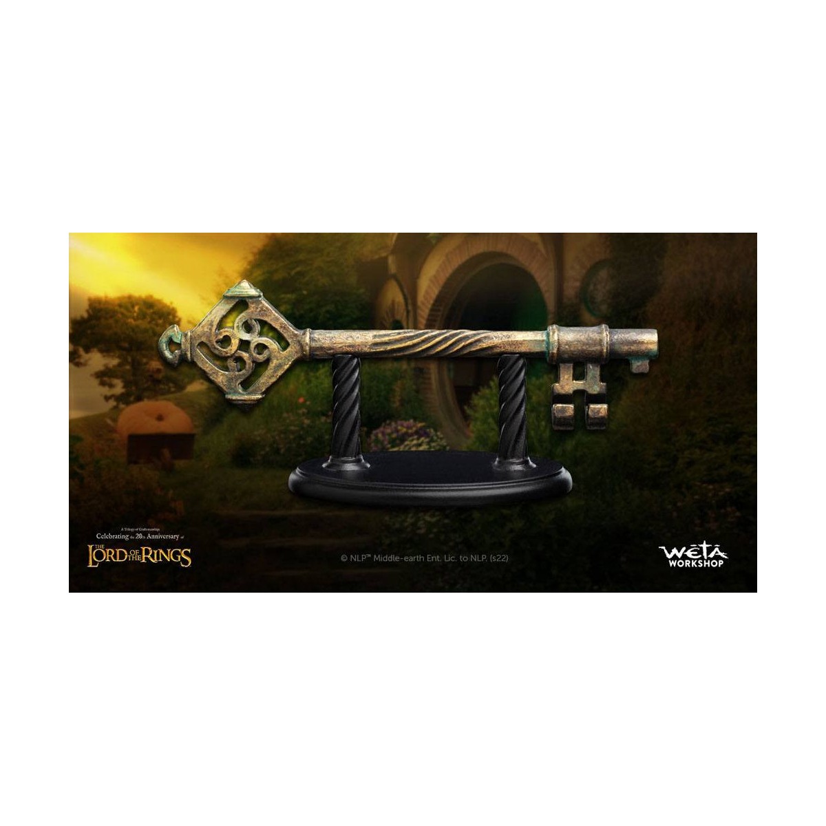 Weta Workshop - Key to the Cul-de-Sac mansion - The Lord of the Rings replica 1/1