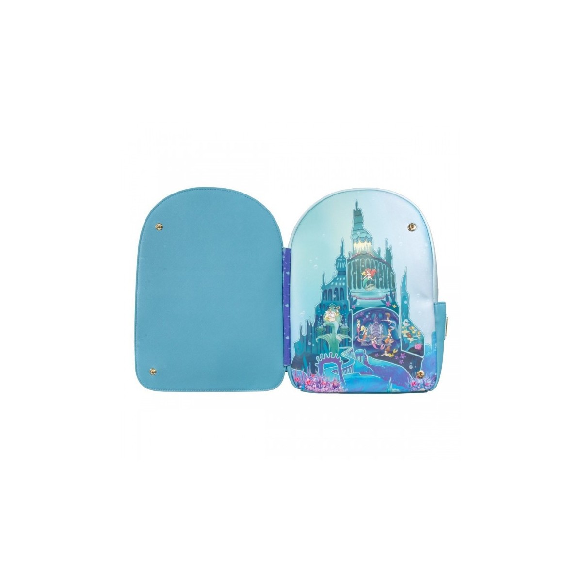 Disney The Little Mermaid - Loungefly Mini Backpack Castle 
