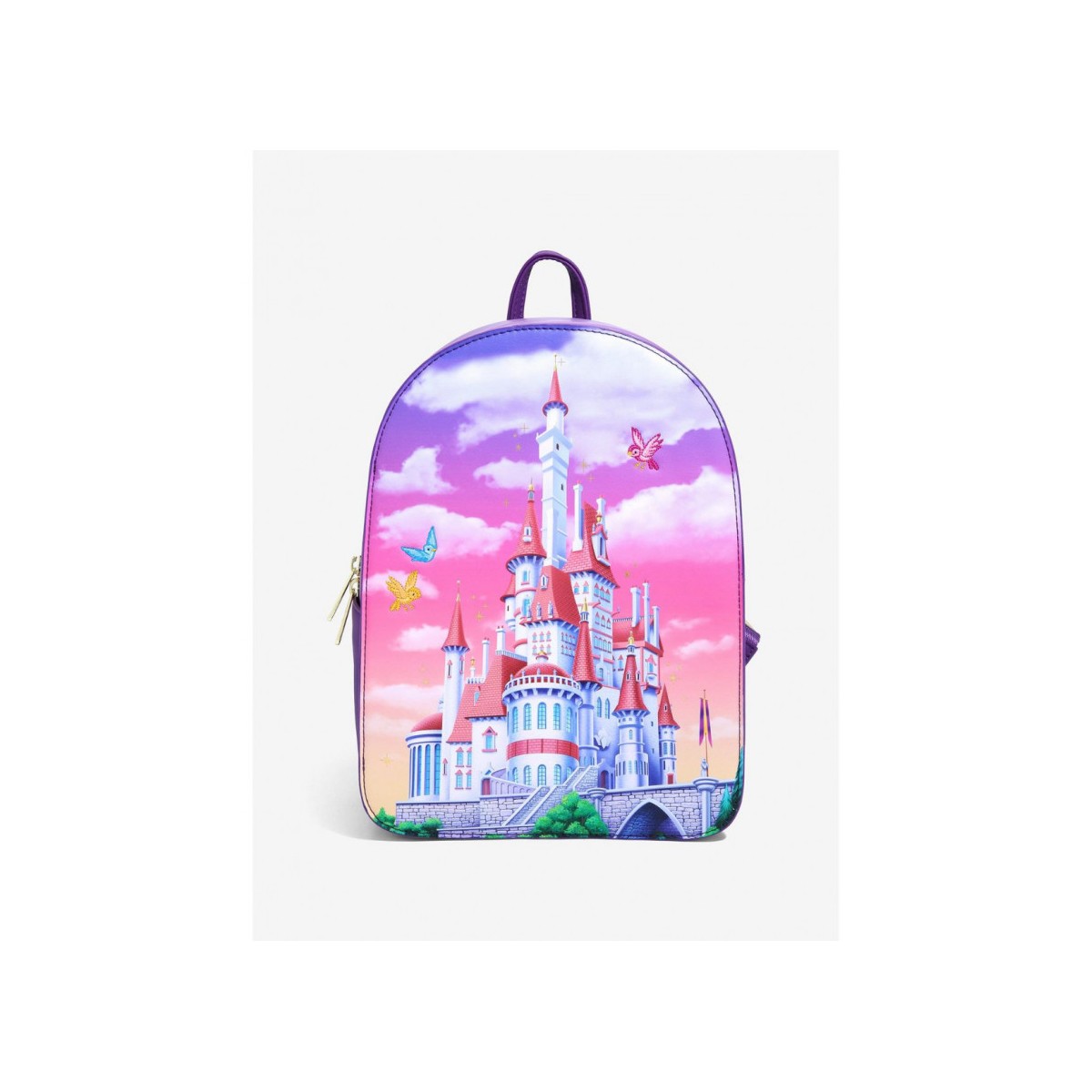 Disney Beauty & the Beast - Loungefly Mini Backpack Castle 