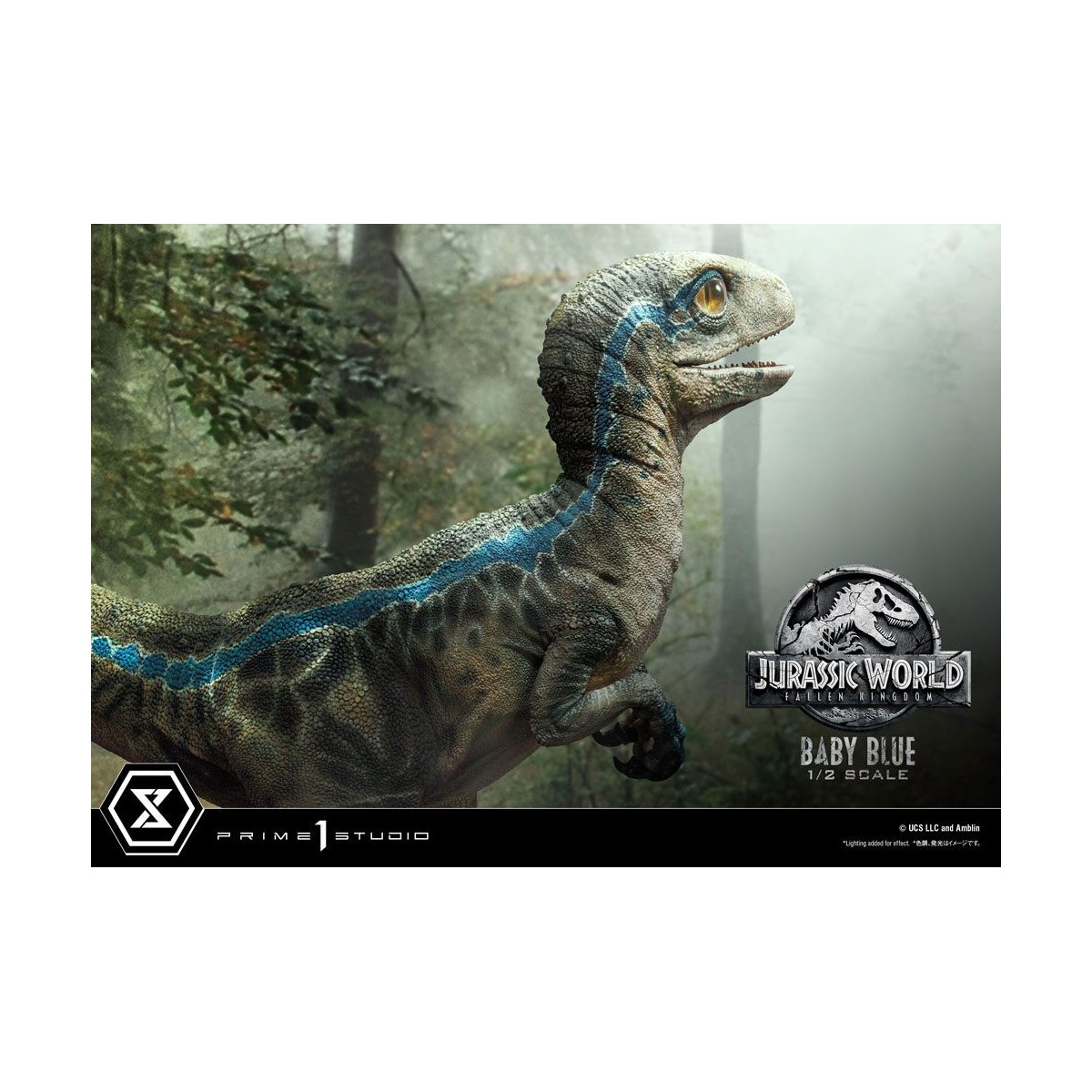 Prime 1 Studio - Jurassic World: Fallen Kingdom - Baby Blue 1/2 Scale Statue