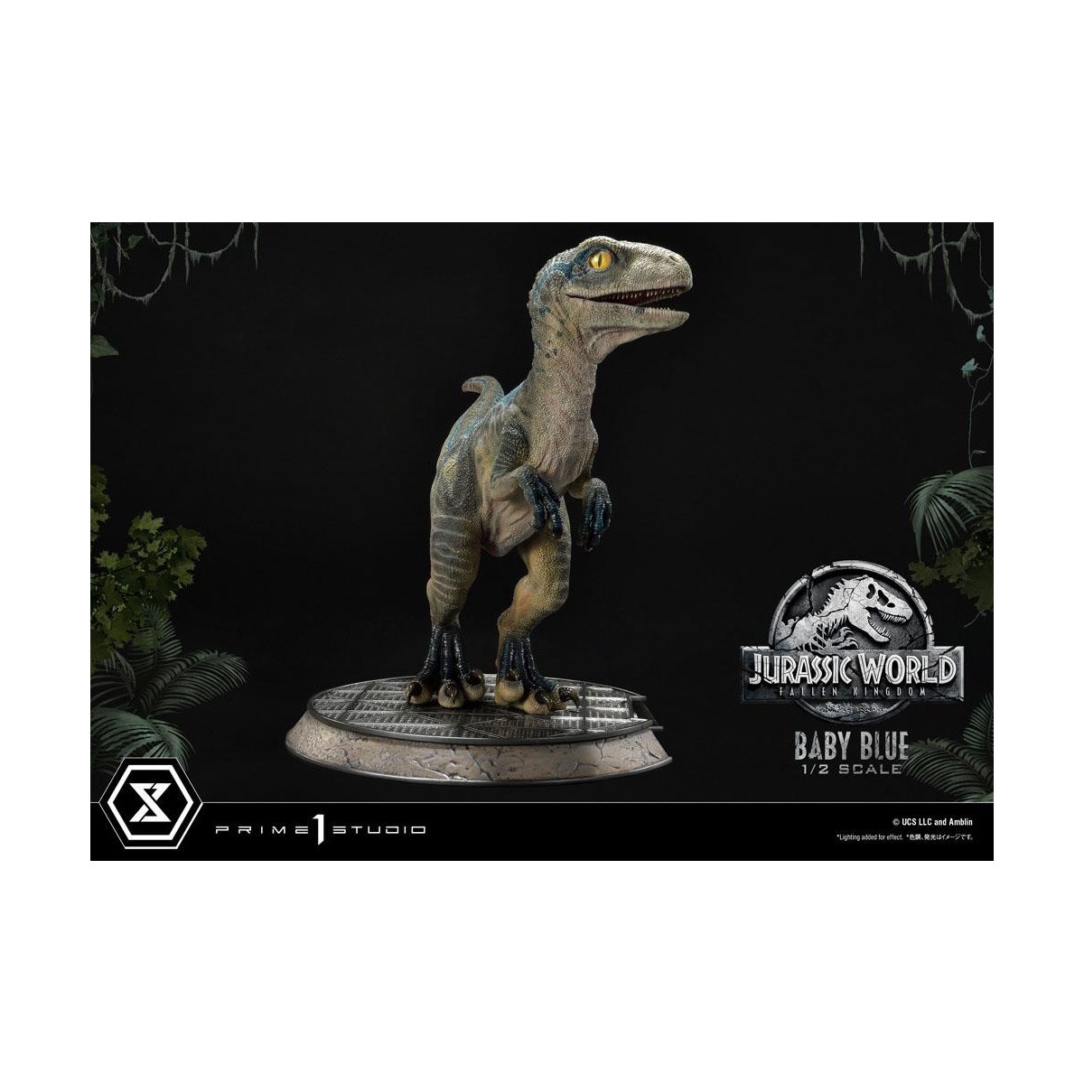 Prime 1 Studio - Jurassic World: Fallen Kingdom - Baby Blue 1/2 Scale Statue