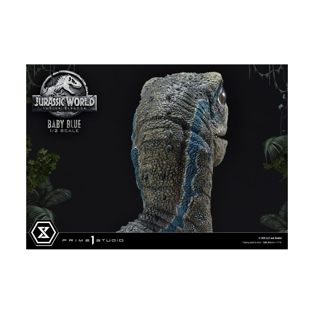 Prime 1 Studio - Jurassic World: Fallen Kingdom - Baby Blue 1/2 Scale Statue