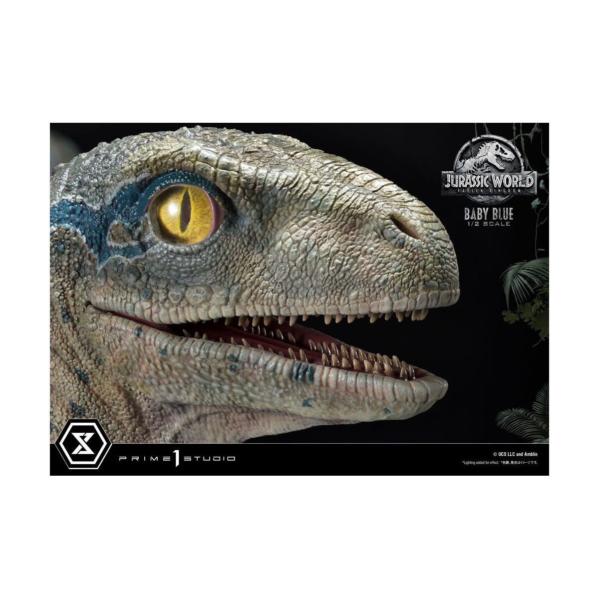 Prime 1 Studio - Jurassic World: Fallen Kingdom - Baby Blue 1/2 Scale Statue