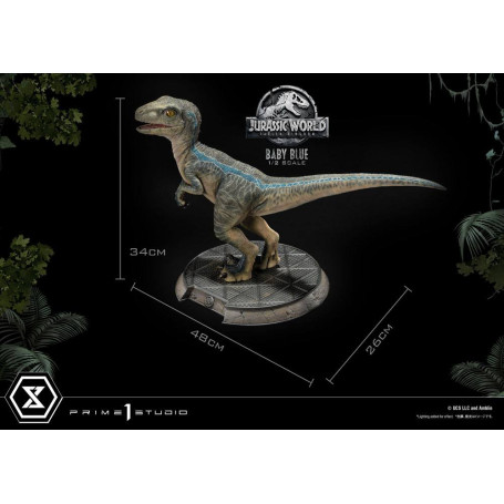 Prime 1 Studio - Jurassic World: Fallen Kingdom - Baby Blue 1/2 Scale Statue