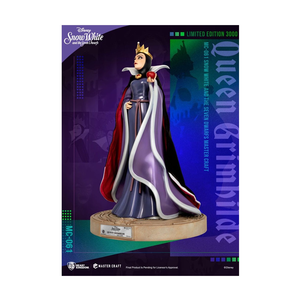 Beast Kingdom Disney Snow White and the 7 Dwarfs - Queen Grimhilde Master Craft 