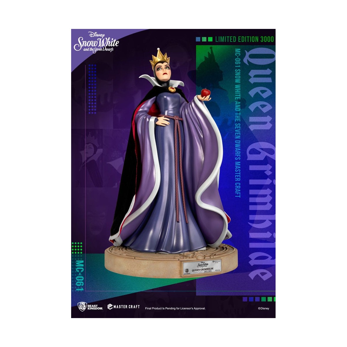 Beast Kingdom Disney Snow White and the 7 Dwarfs - Queen Grimhilde Master Craft 
