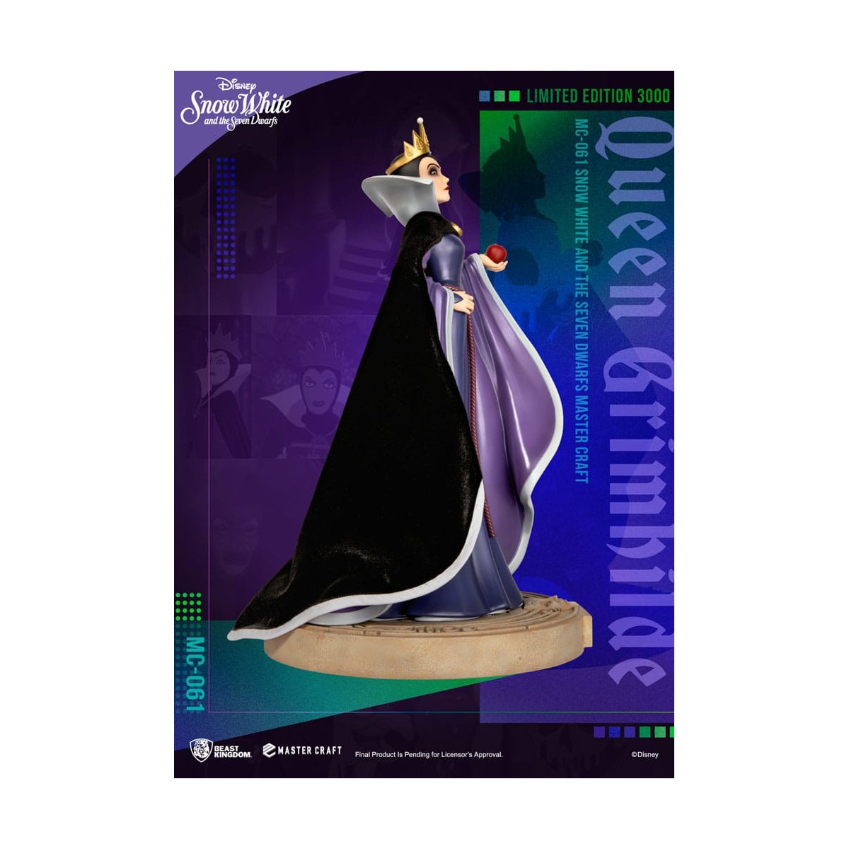 Beast Kingdom Disney Snow White and the 7 Dwarfs - Queen Grimhilde Master Craft 