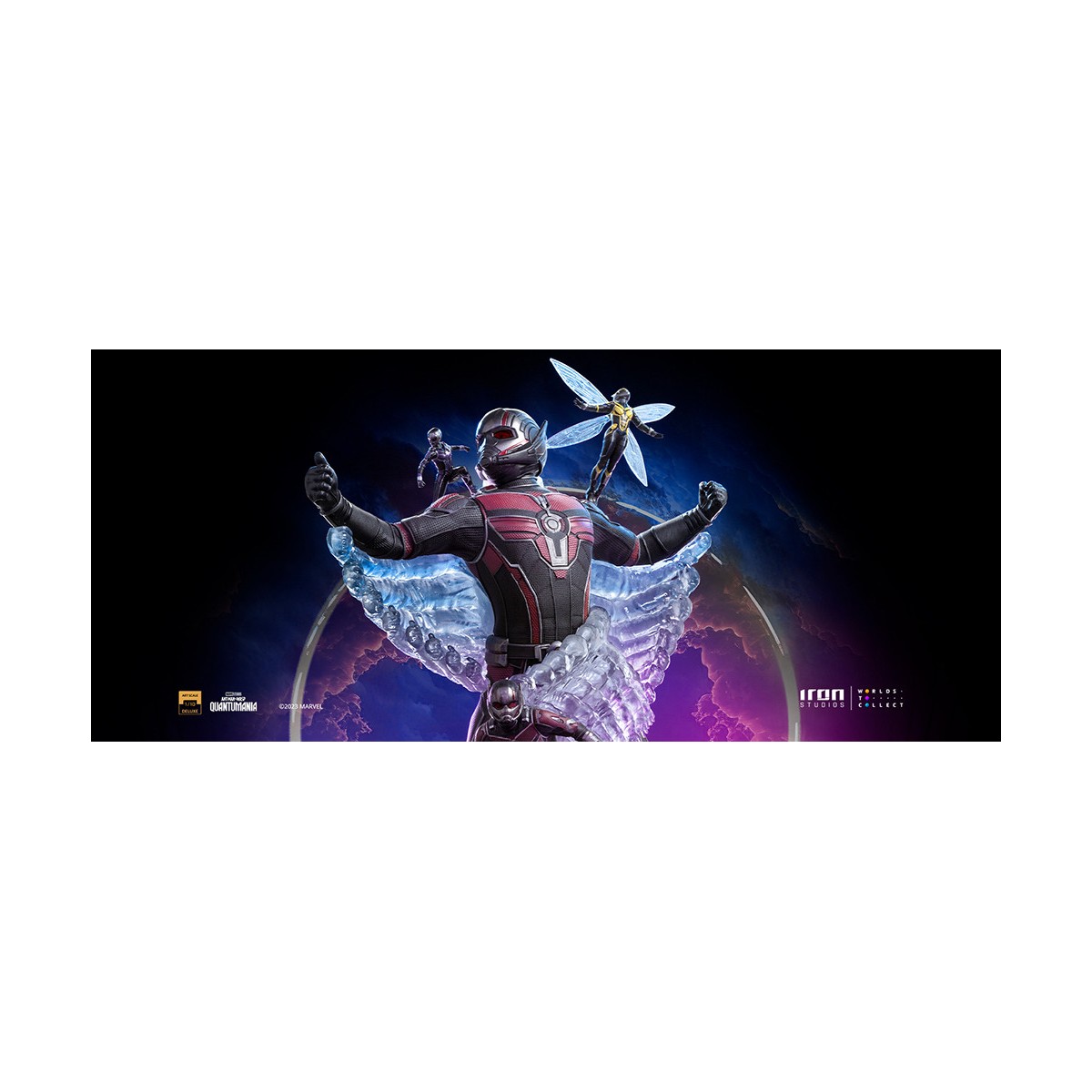 Iron Studios - Quantumania Ant-Man - Ant-Man & the Wasp Marvel Comics 1/10 Deluxe Art Scale