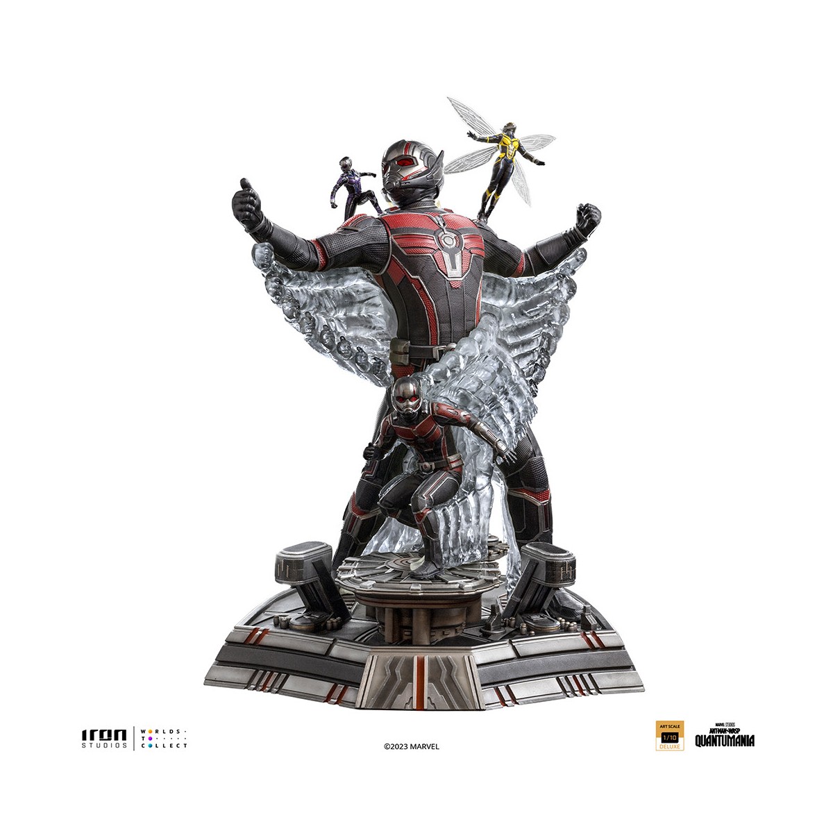 Iron Studios - Quantumania Ant-Man - Ant-Man & the Wasp Marvel Comics 1/10 Deluxe Art Scale