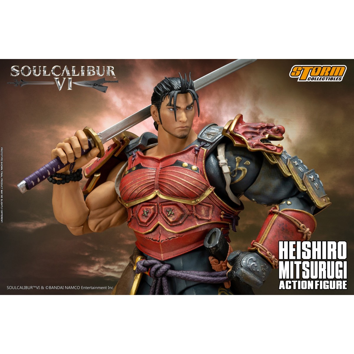 Storm Collectibles - Soulcalibur VI - Heishiro Mitsurugi 1/12
