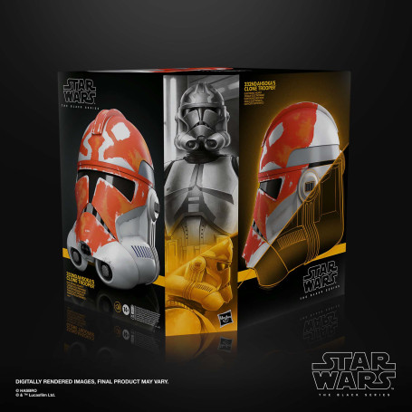 Hasbro - Clone Trooper Phase II Premium Electronic Helmet - Star Wars Black Series