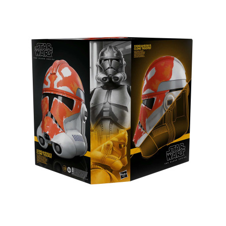 Hasbro - Clone Trooper Phase II Premium Electronic Helmet - Star Wars Black Series