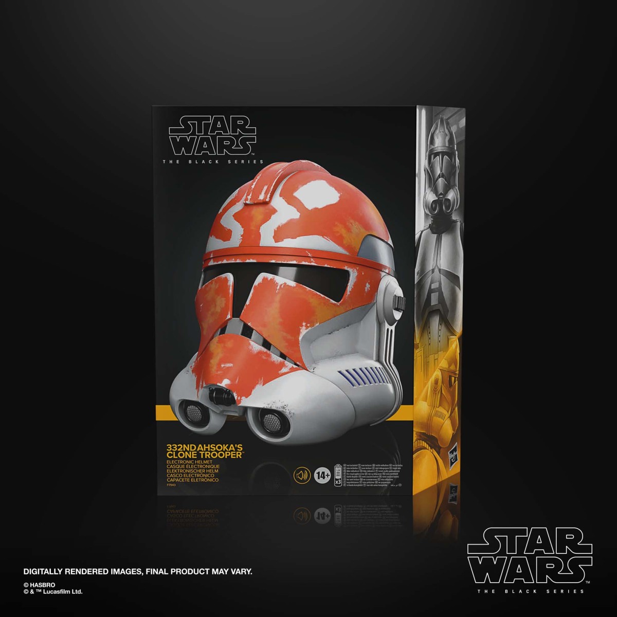 Hasbro - Clone Trooper Phase II Premium Electronic Helmet - Star Wars Black Series