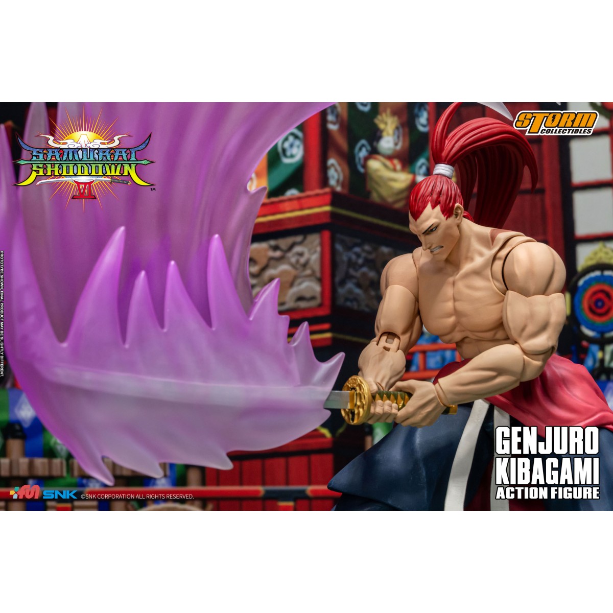 Storm Collectibles - Samurai Shodown VI - GENJURO KIBAGAMI 1/12