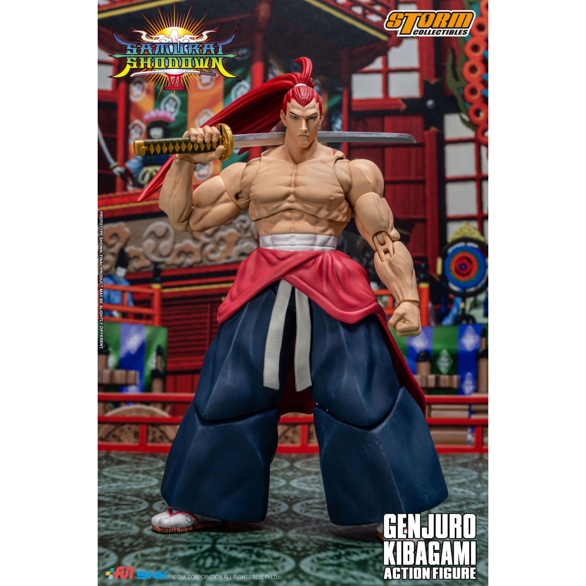 Storm Collectibles - Samurai Shodown VI - GENJURO KIBAGAMI 1/12