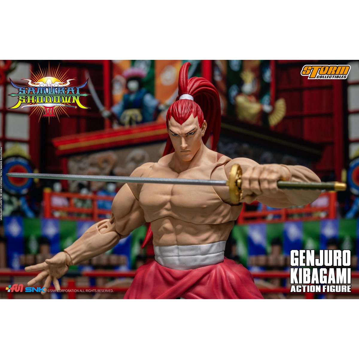 Storm Collectibles - Samurai Shodown VI - GENJURO KIBAGAMI 1/12