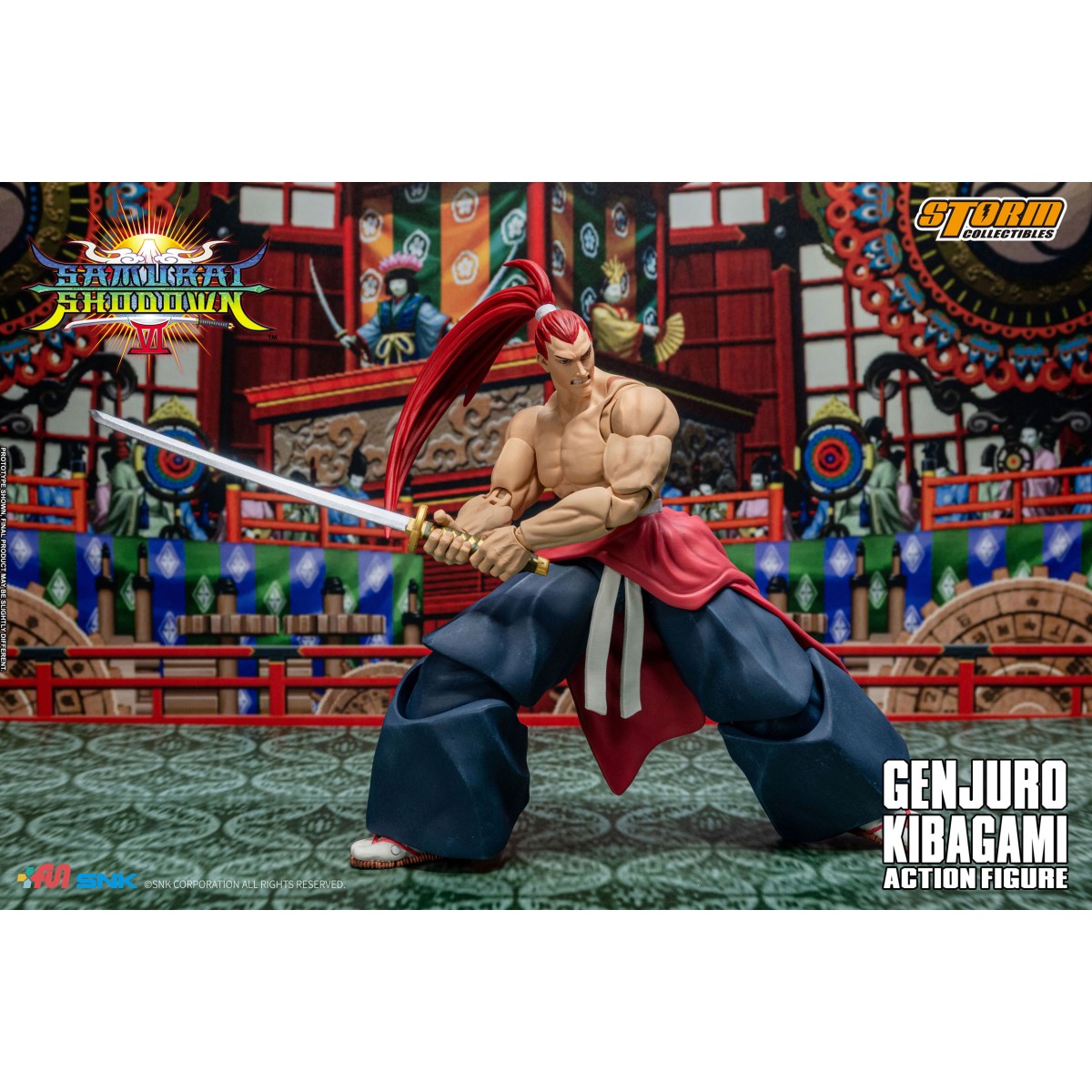 Storm Collectibles - Samurai Shodown VI - GENJURO KIBAGAMI 1/12