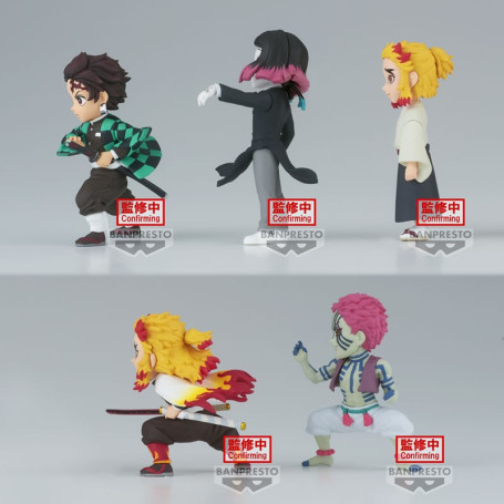 Banpresto - DEMON SLAYER - KIMETSU NO YAIBA - set of 5 WCF vol.8